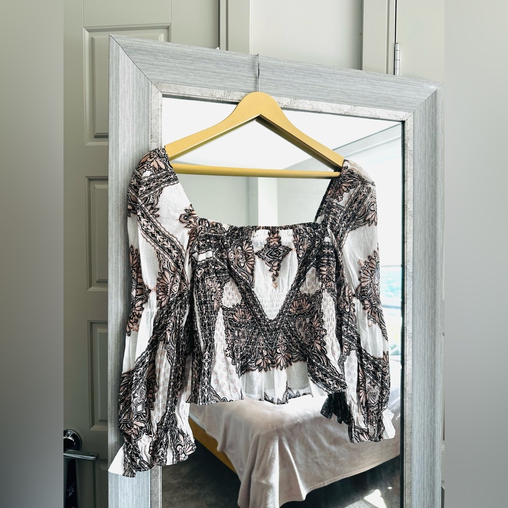 long sleeved top